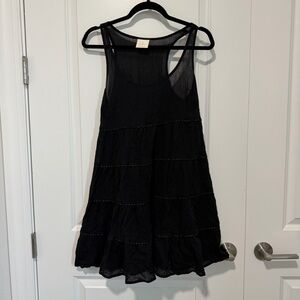 Kate Spade Black Midi Dress
